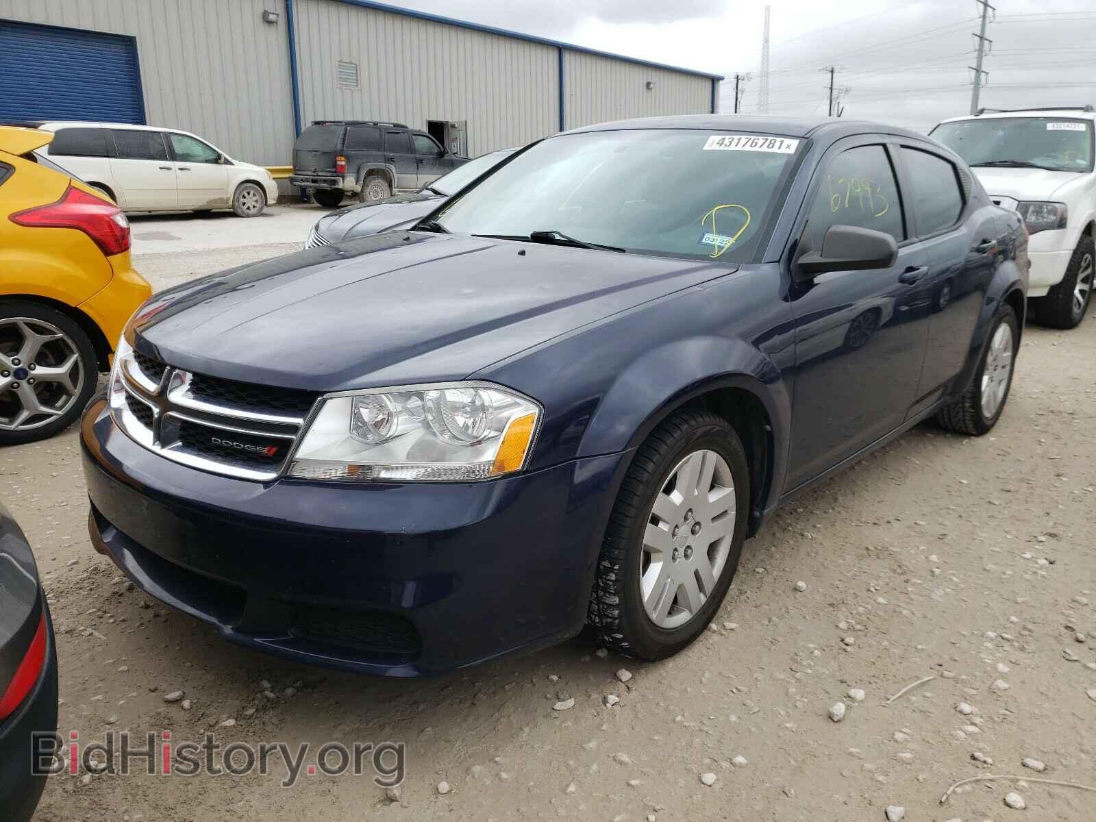 2013 DODGE AVENGER - VIN: 1C3CDZAB9DN652439 - Фото 2
