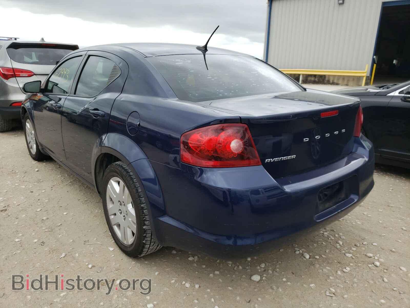 2013 DODGE AVENGER - VIN: 1C3CDZAB9DN652439 - Фото 3