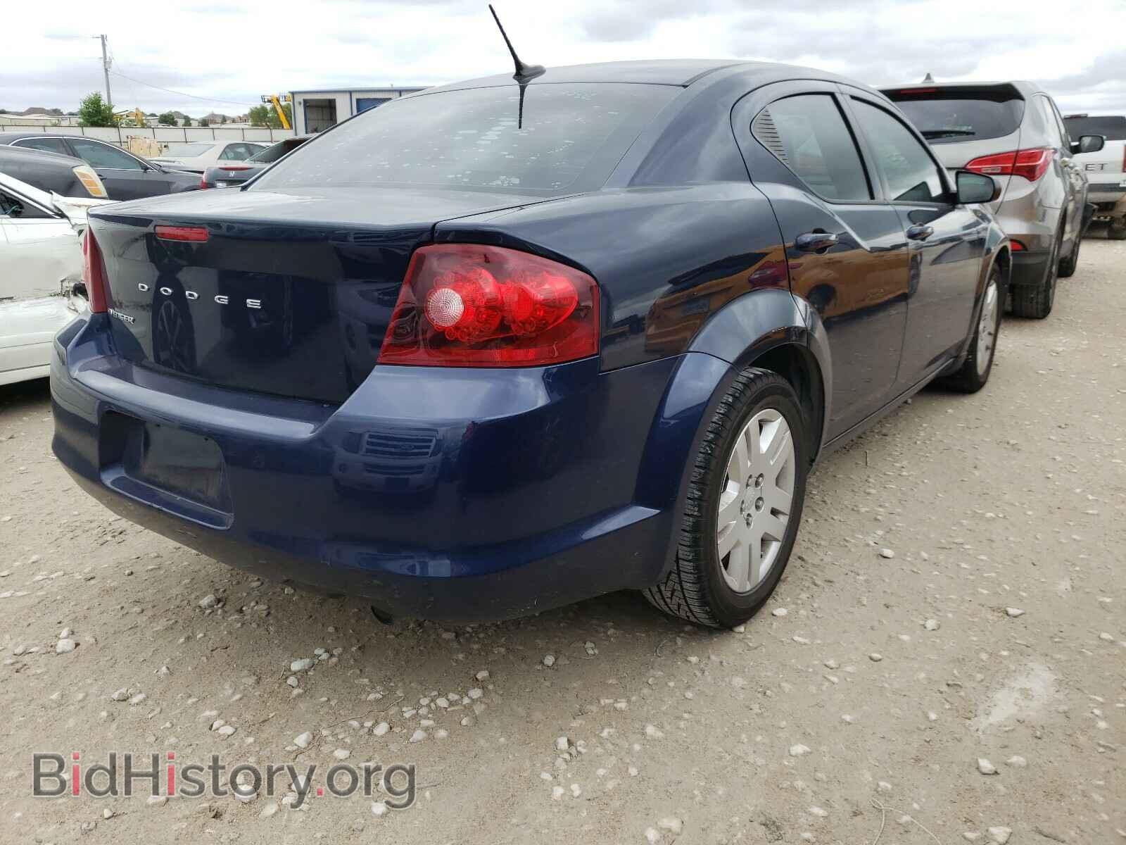 2013 DODGE AVENGER - VIN: 1C3CDZAB9DN652439 - Фото 4