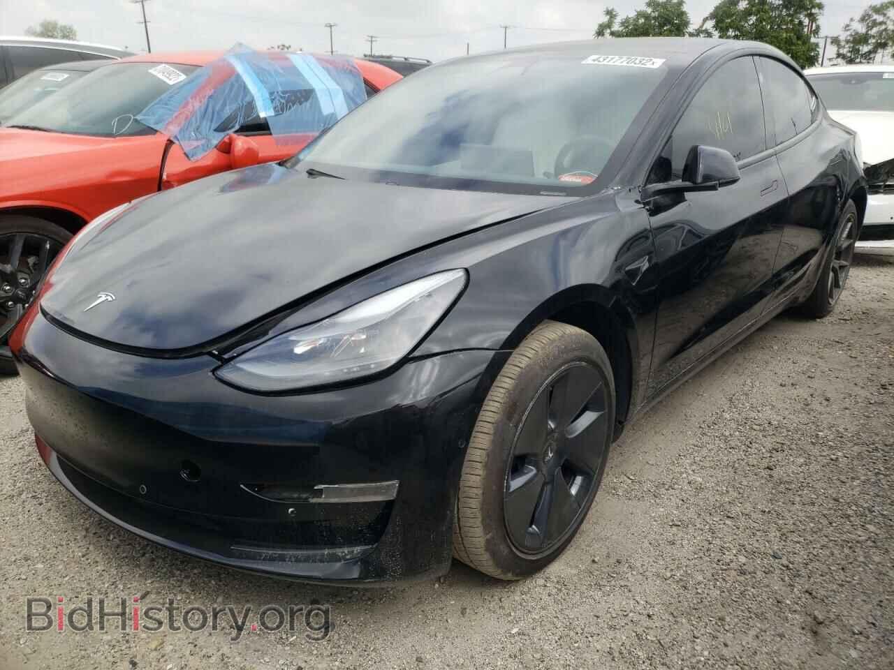 2021 TESLA MODEL 3 - VIN: 5YJ3E1EA7MF877145 - Фото 2