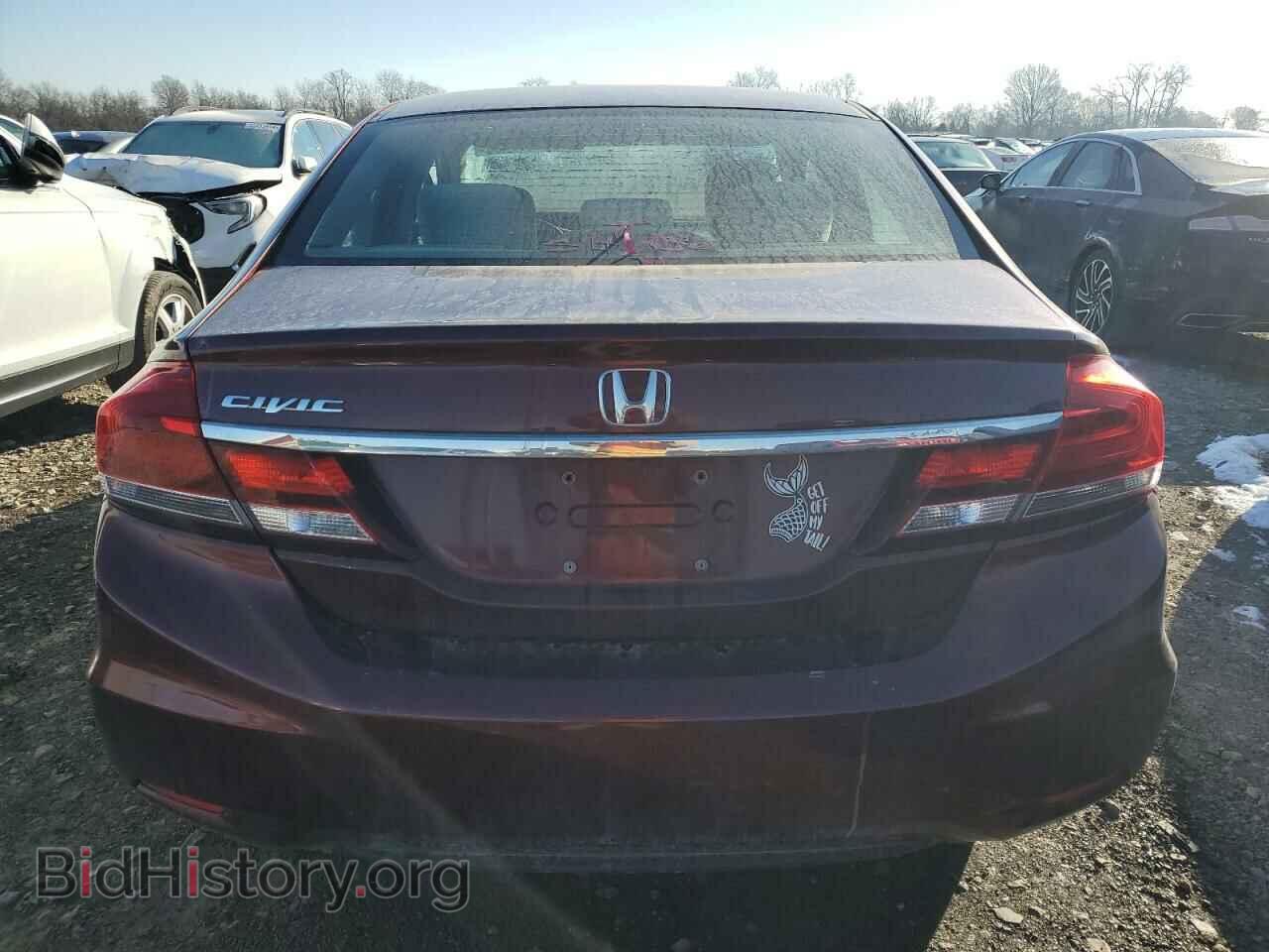 2013 HONDA CIVIC - VIN: 19XFB2F81DE252060 - Фото 6
