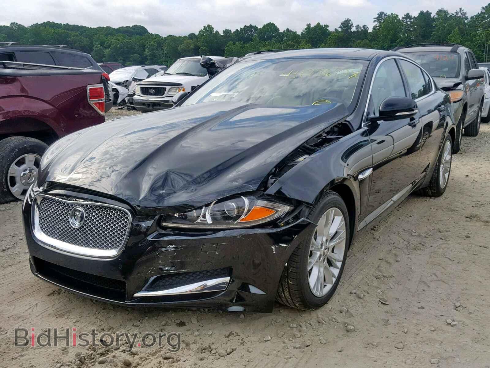 2013 JAGUAR XF - VIN: SAJWA0E70D8S66902 - Фото 2