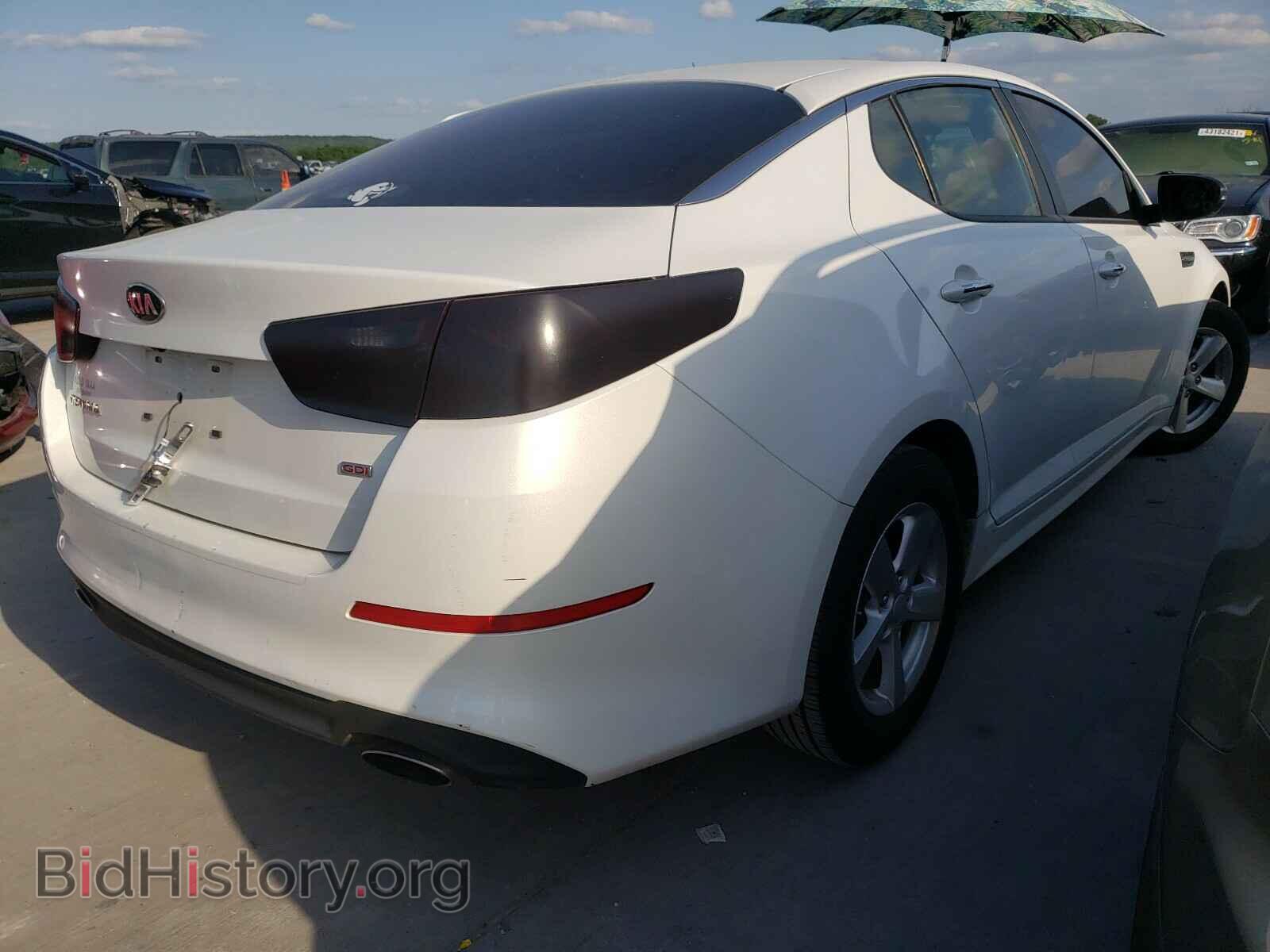 2015 KIA OPTIMA - VIN: KNAGM4A7XF5553463 - Фото 4