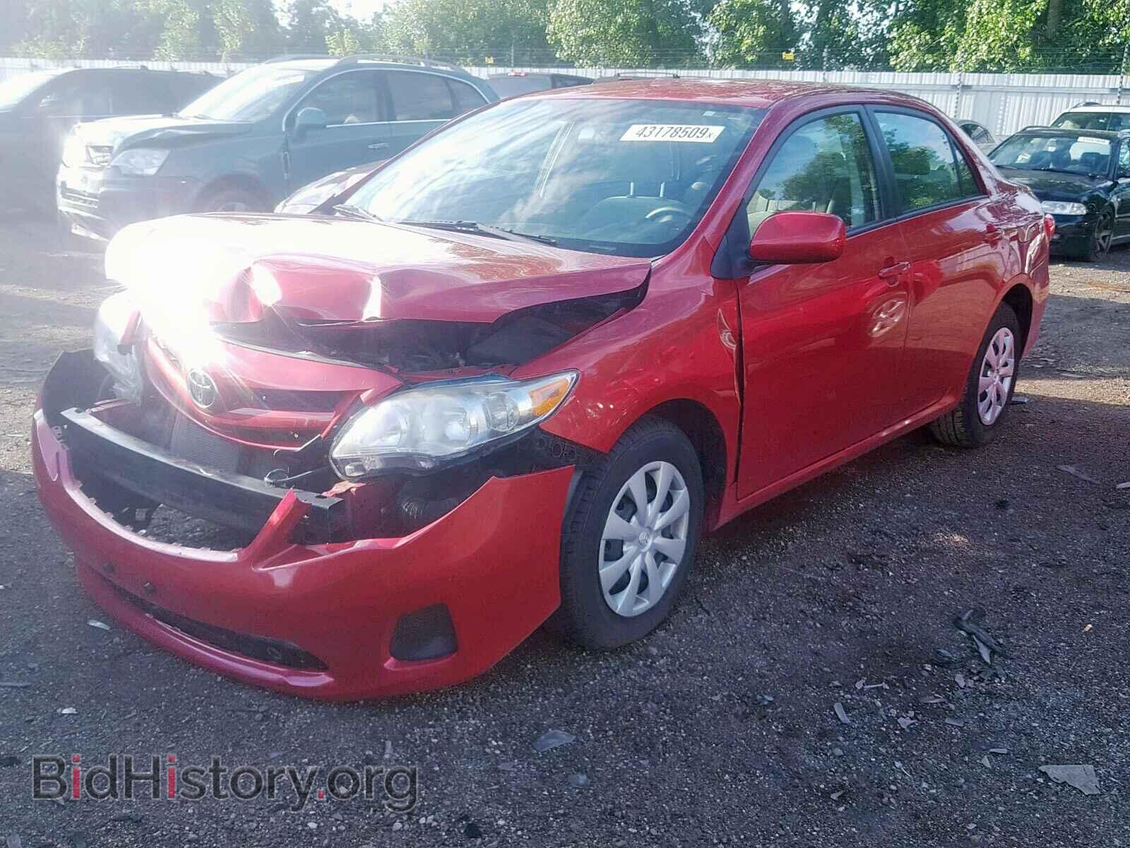 2011 TOYOTA COROLLA BA - VIN: 2T1BU4EE4BC576546 - Фото 2