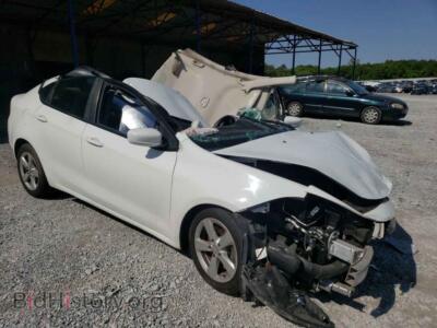 2015 Dodge DART Dart SXT, white — VIN 1C3CDFBB6FD374041, Copart