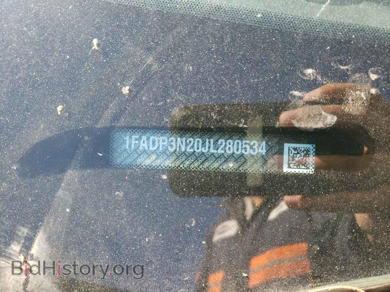 2018 FORD FOCUS - VIN: 1FADP3N20JL280534 - Фото 10
