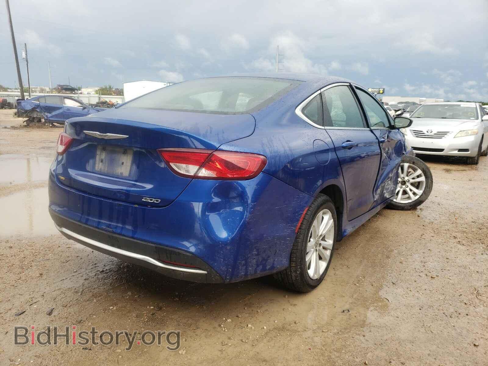 2015 CHRYSLER 200 - VIN: 1C3CCCAB3FN620797 - Фото 4