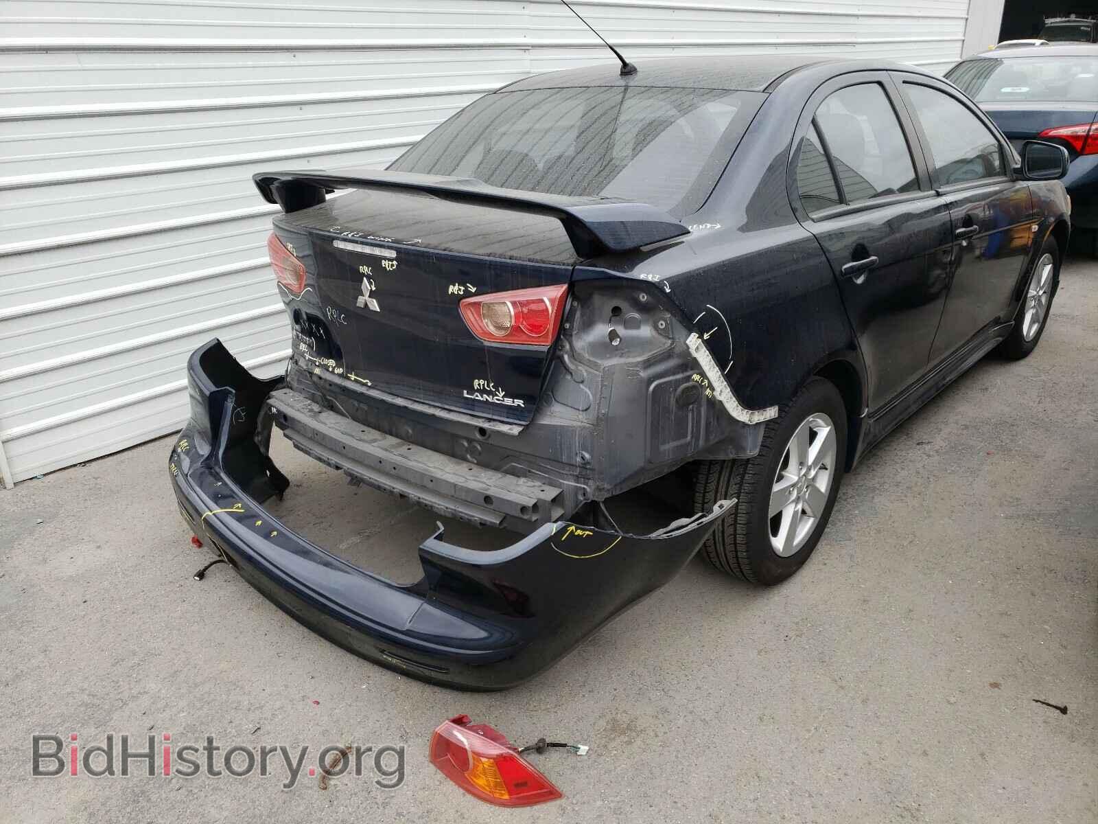 2009 MITSUBISHI LANCER - VIN: JA3AU26U89U032259 - Фото 4