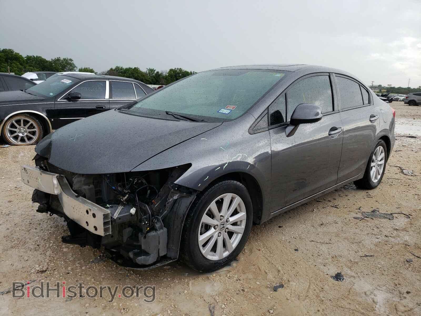 2012 HONDA CIVIC - VIN: 2HGFB2F91CH522661 - Фото 2