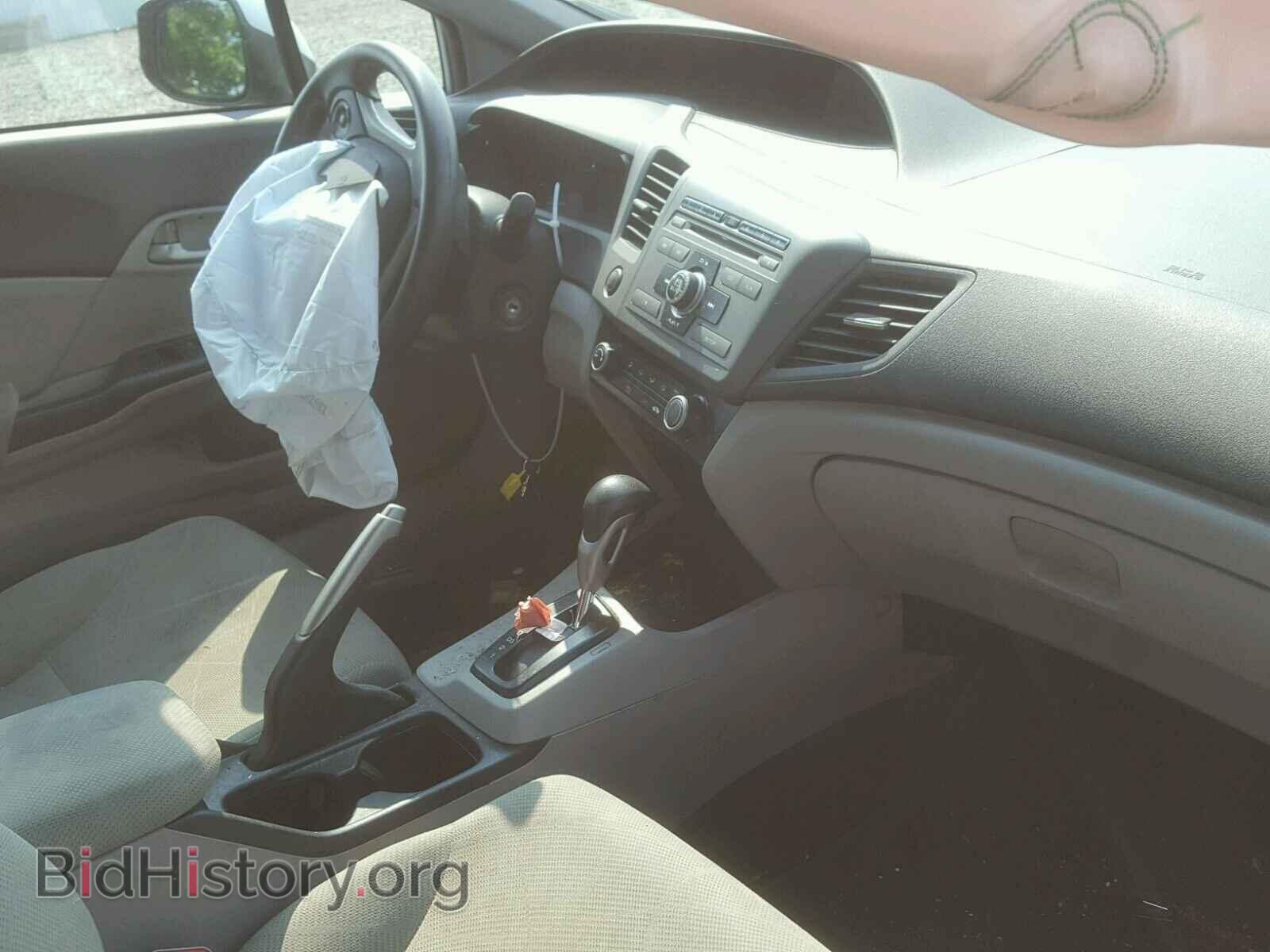 2012 HONDA CIVIC LX - VIN: 2HGFB2F52CH520155 - Фото 5