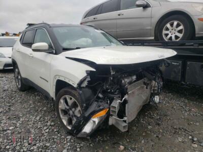 2020 Jeep COMPASS Compass LI, cream — VIN 3C4NJCCB2LT125722, Copart