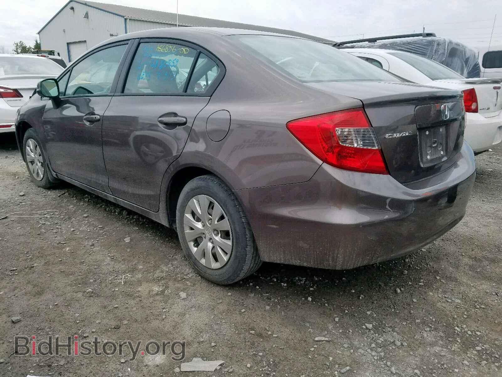 2012 HONDA CIVIC - VIN: 2HGFB2F45CH035385 - Фото 3