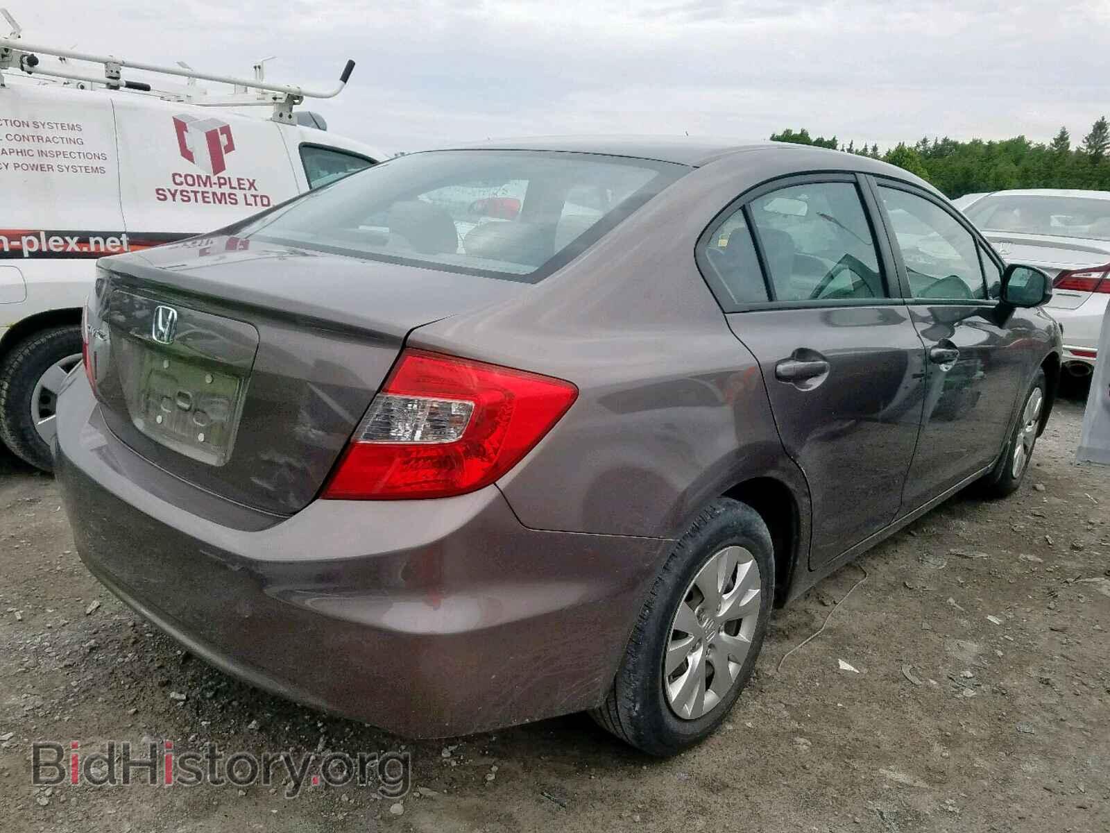 2012 HONDA CIVIC - VIN: 2HGFB2F45CH035385 - Фото 4