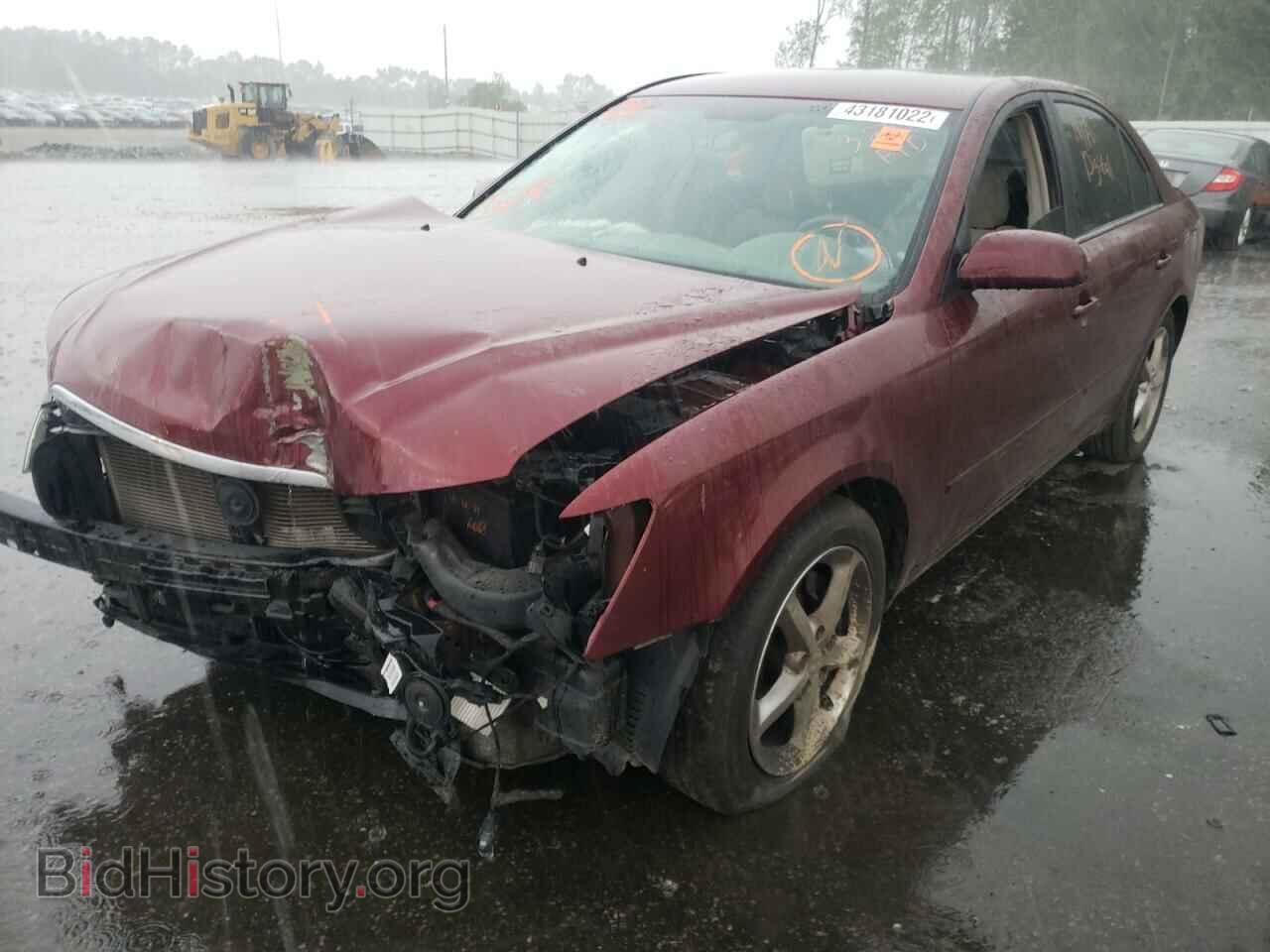 2007 HYUNDAI SONATA - VIN: 5NPEU46F67H257268 - Фото 2