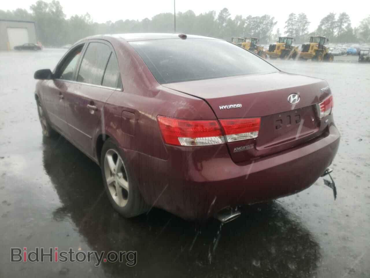 2007 HYUNDAI SONATA - VIN: 5NPEU46F67H257268 - Фото 3