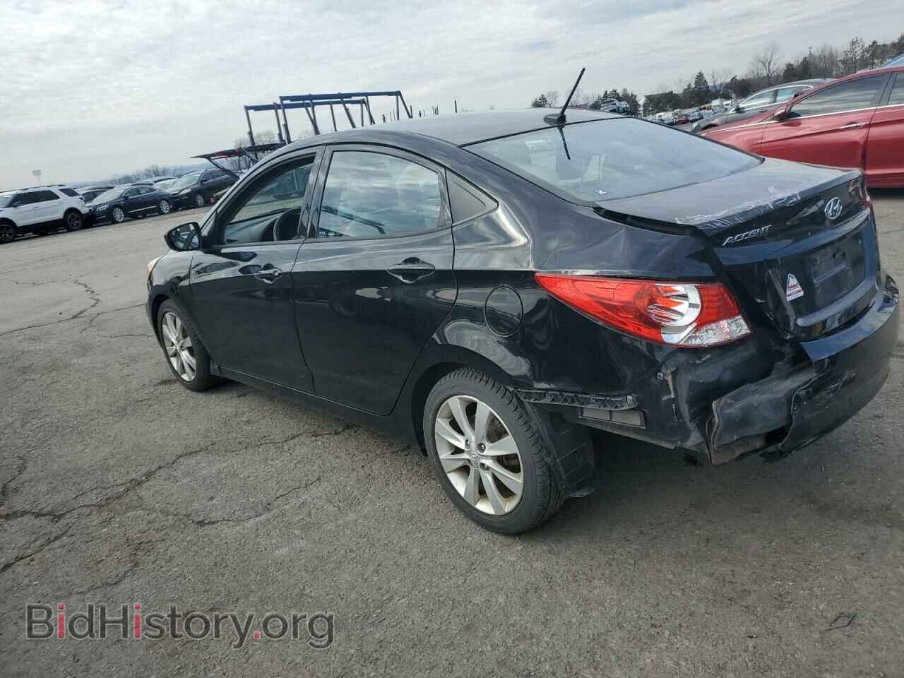 2014 HYUNDAI ACCENT - VIN: KMHCU4AE5EU589710 - Фото 2