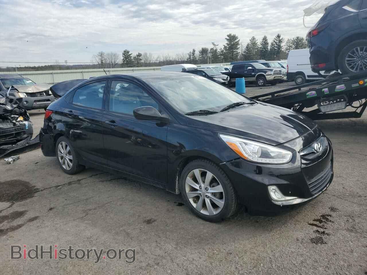 2014 HYUNDAI ACCENT - VIN: KMHCU4AE5EU589710 - Фото 4