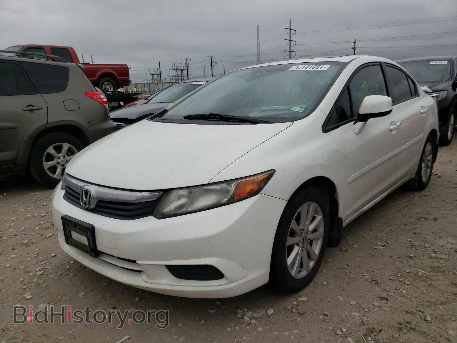 2012 HONDA CIVIC - VIN: 2HGFB2F89CH557648 - Фото 2