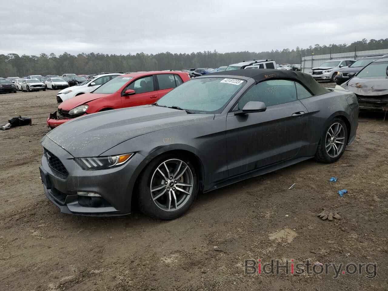 Photo 1FATP8UH3G5304496 - FORD MUSTANG 2016