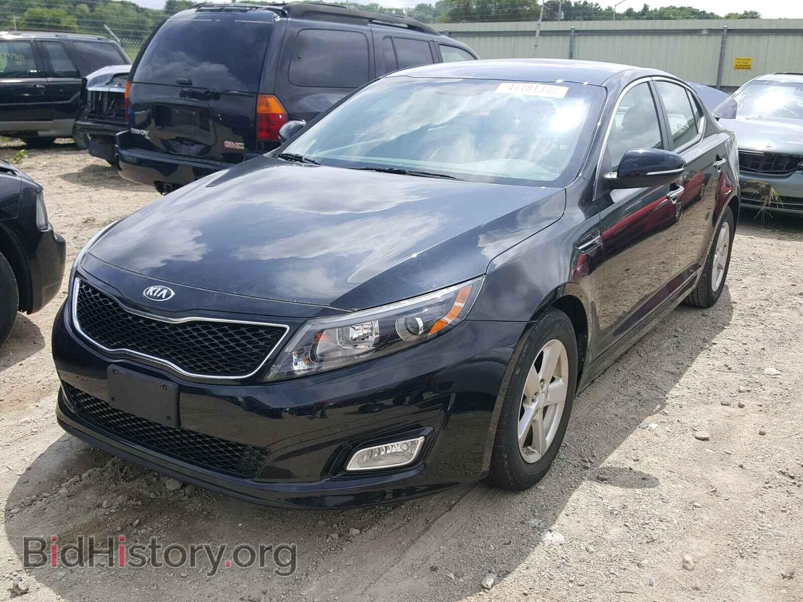 2015 KIA OPTIMA - VIN: 5XXGM4A72FG382383 - Фото 2