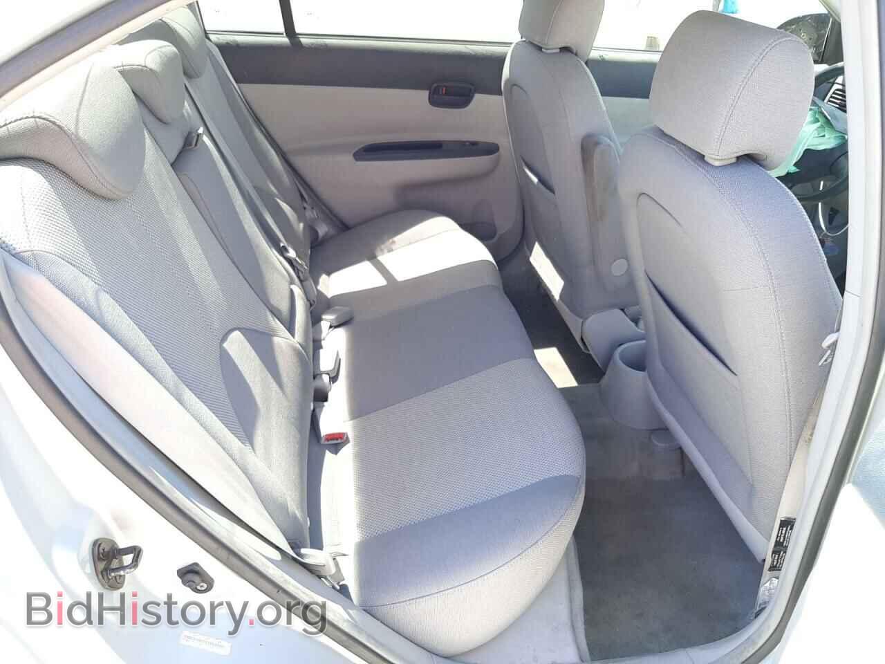 2006 HYUNDAI ACCENT - VIN: KMHCN46C76U020363 - Фото 6
