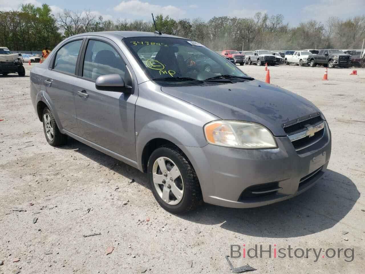 Photo KL1TD56E49B343842 - CHEVROLET AVEO 2009