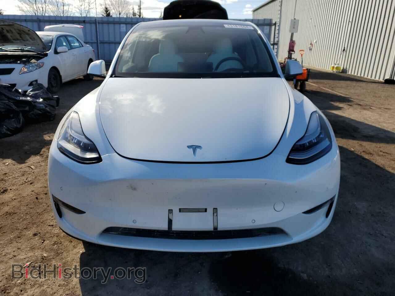 2022 TESLA MODEL Y - VIN: 7SAYGDEE5NF419225 - Фото 5