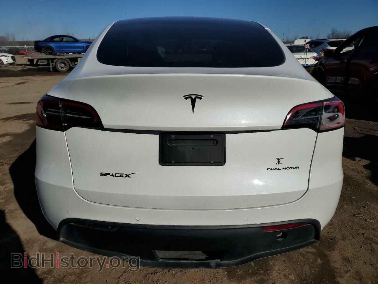 2022 TESLA MODEL Y - VIN: 7SAYGDEE5NF419225 - Фото 6