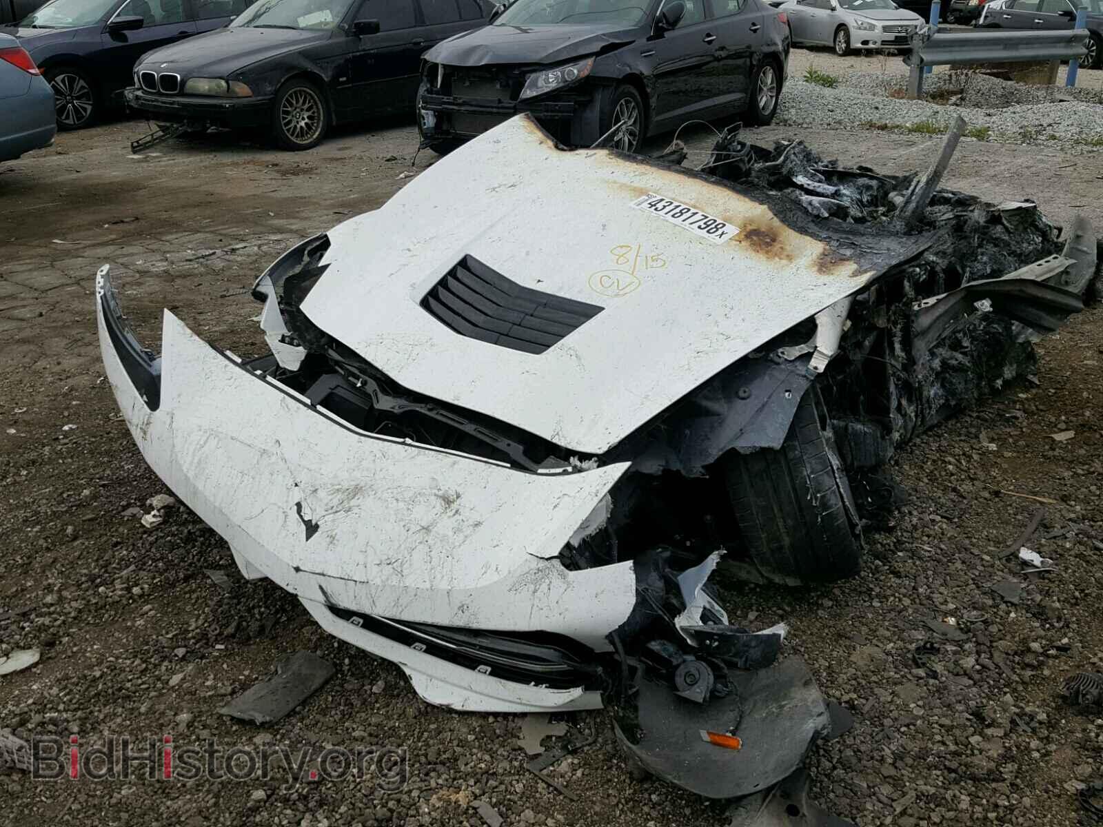 2015 CHEVROLET CORVETTE - VIN: 1G1YH2D76F5116967 - Фото 2