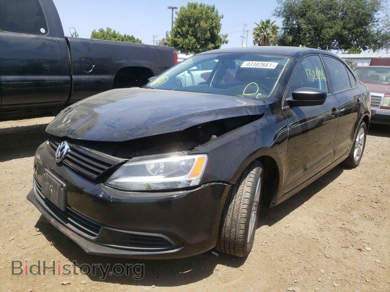 2011 VOLKSWAGEN JETTA - VIN: 3VW2K7AJ8BM347916 - Фото 2