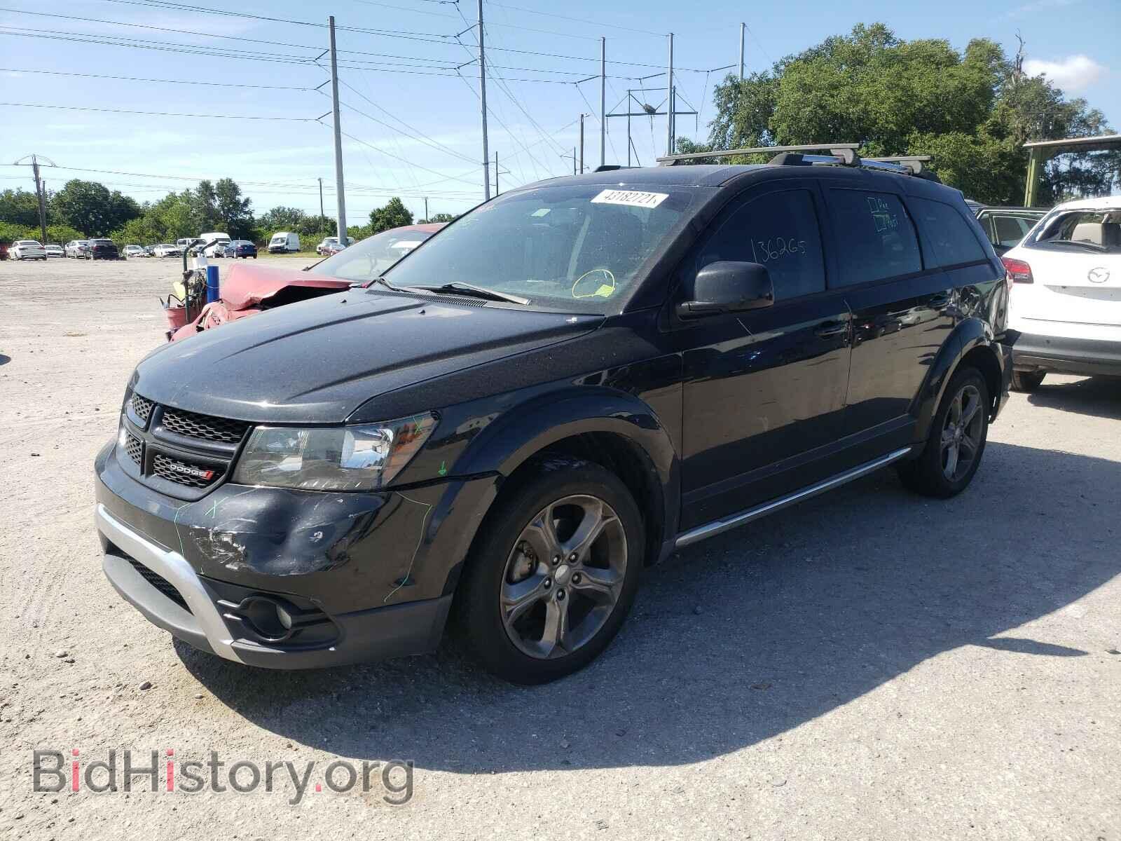 2015 DODGE JOURNEY - VIN: 3C4PDCGB8FT637466 - Фото 2