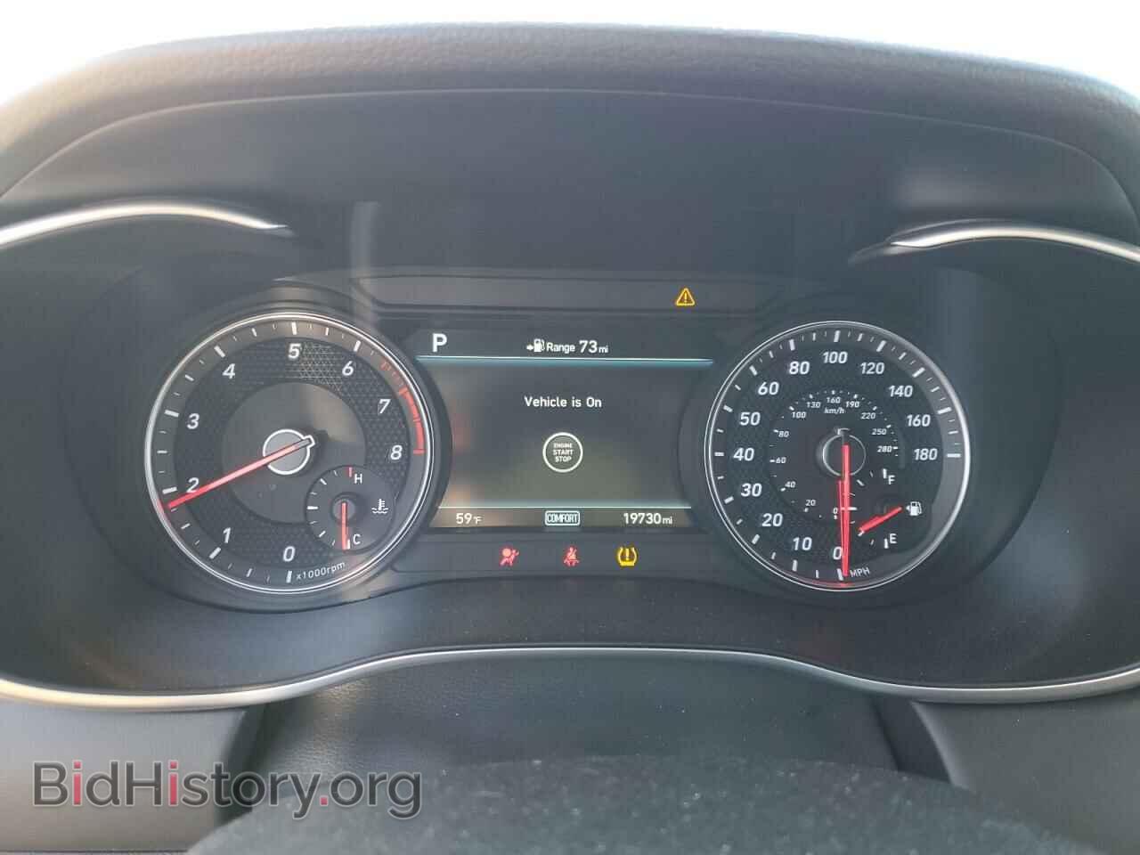 2019 GENESIS G70 - VIN: KMTG44LA2KU034677 - Фото 9