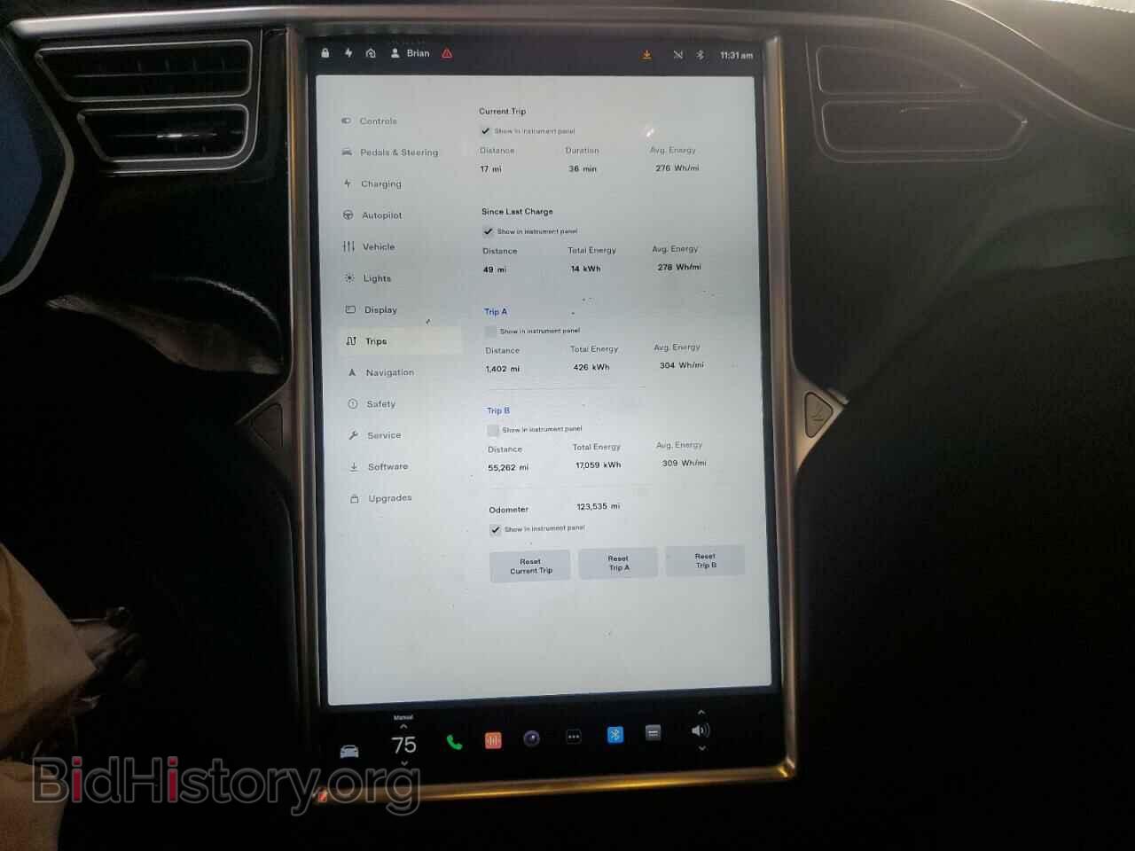 2016 TESLA MODEL S - VIN: 5YJSA1E15GF157967 - Фото 9