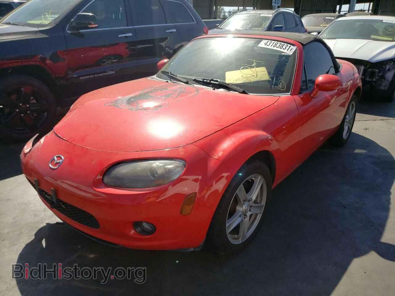 2008 MAZDA MX5 - VIN: JM1NC25FX80151476 - Фото 2