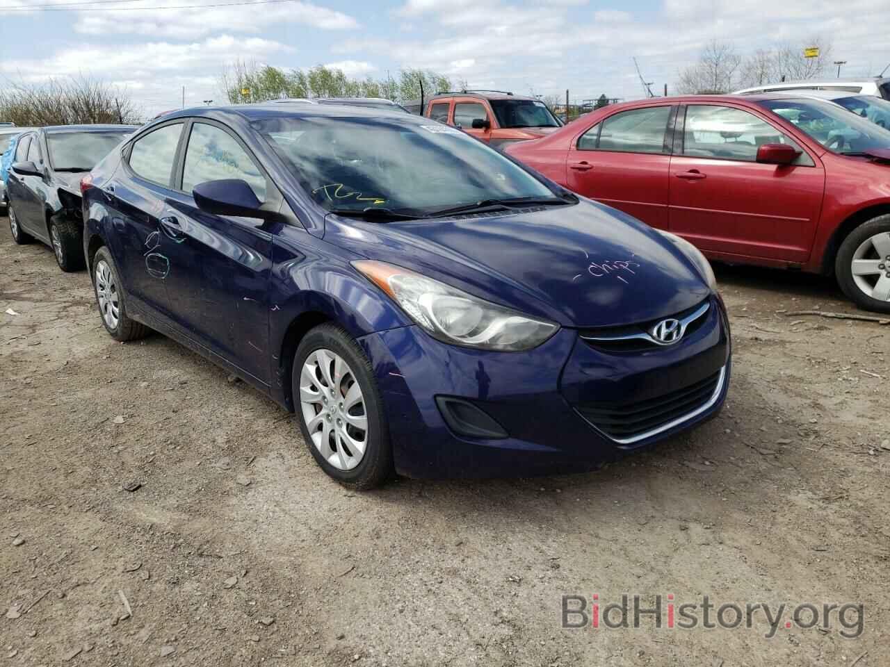 Photo 5NPDH4AE8BH030686 - HYUNDAI ELANTRA 2011