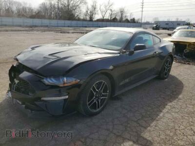 2022 Ford MUSTANG, черный — VIN 1FA6P8TH3N5107064, Copart