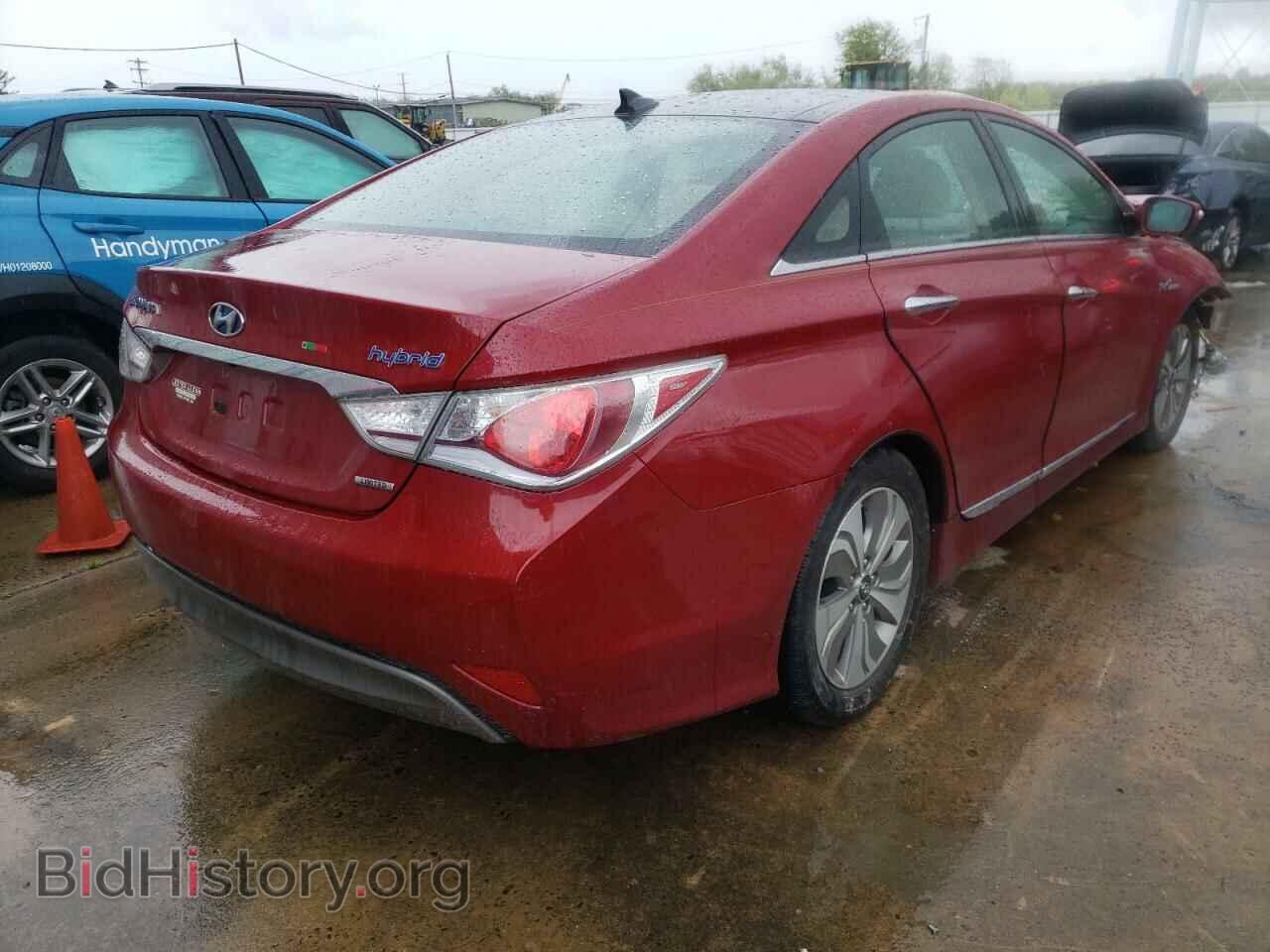 2014 HYUNDAI SONATA - VIN: KMHEC4A40EA103972 - Фото 4