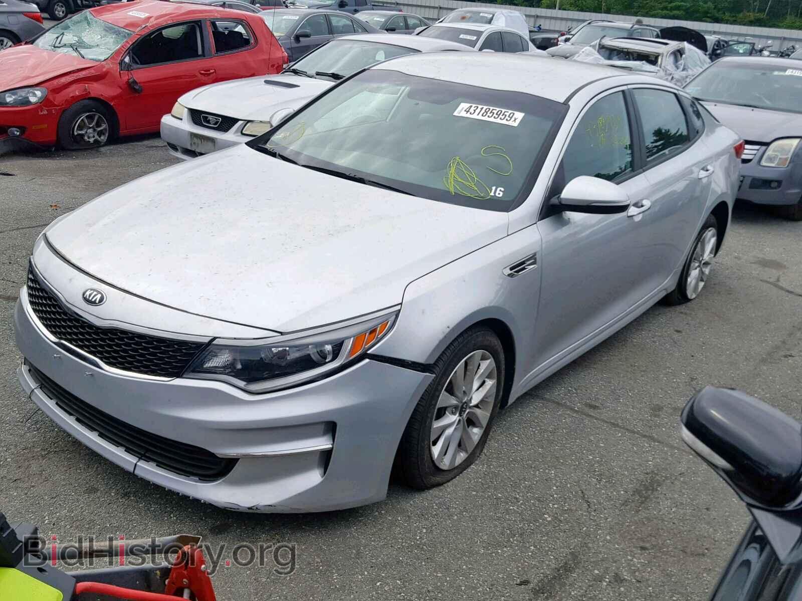 2017 KIA OPTIMA LX - VIN: 5XXGT4L39HG155269 - Фото 2