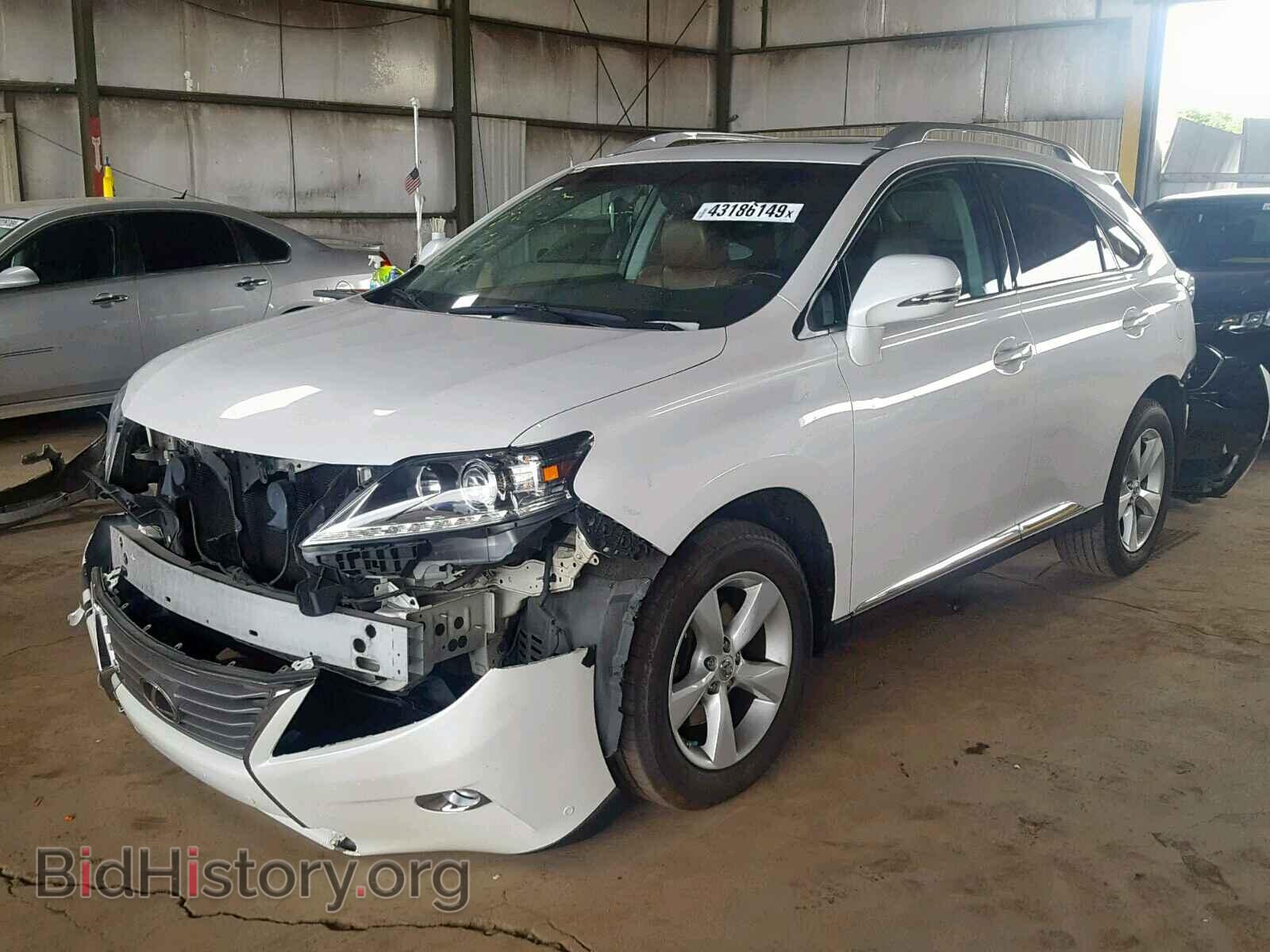2014 LEXUS RX 350 - VIN: 2T2BK1BA7EC237947 - Фото 2