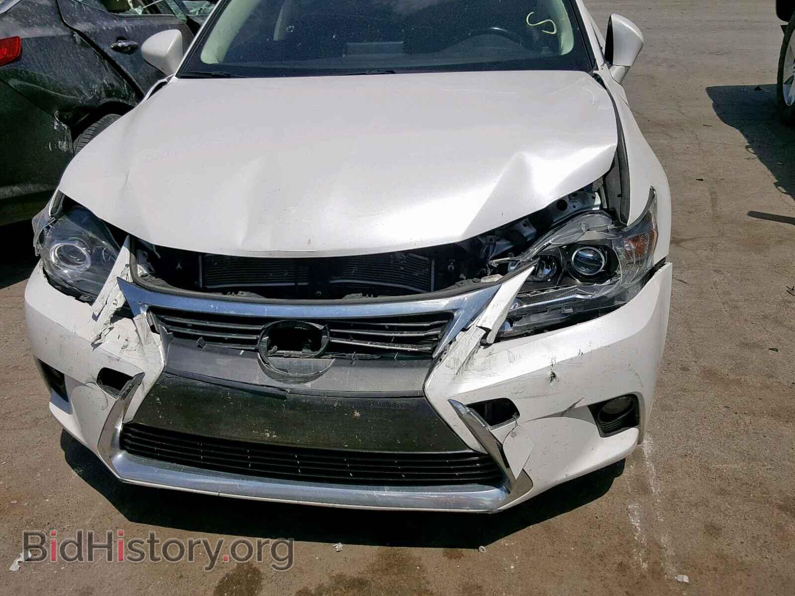 2016 LEXUS CT 200 - VIN: JTHKD5BH3G2255588 - Фото 9