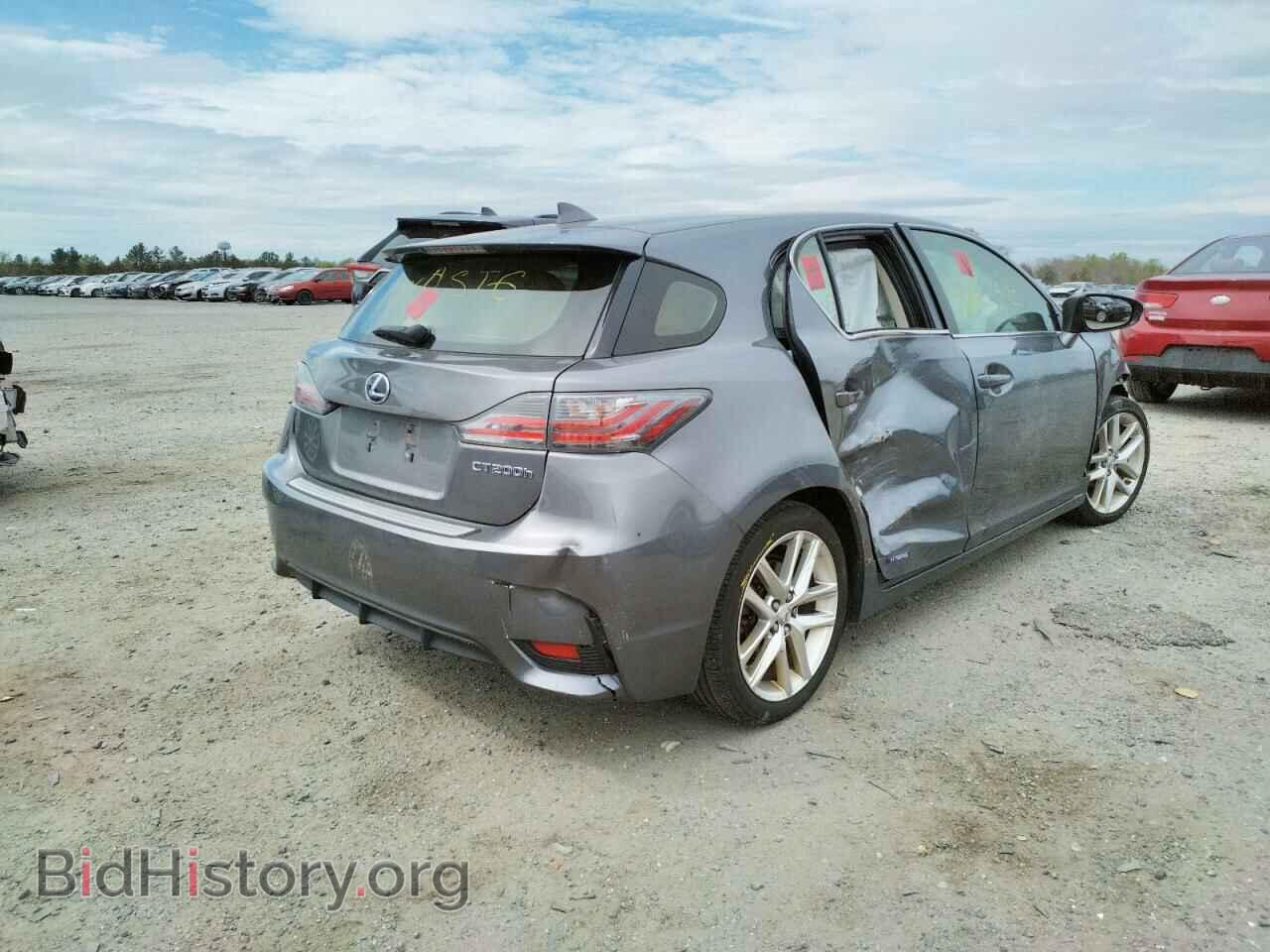 2014 LEXUS CT 200 - VIN: JTHKD5BH9E2173698 - Фото 4