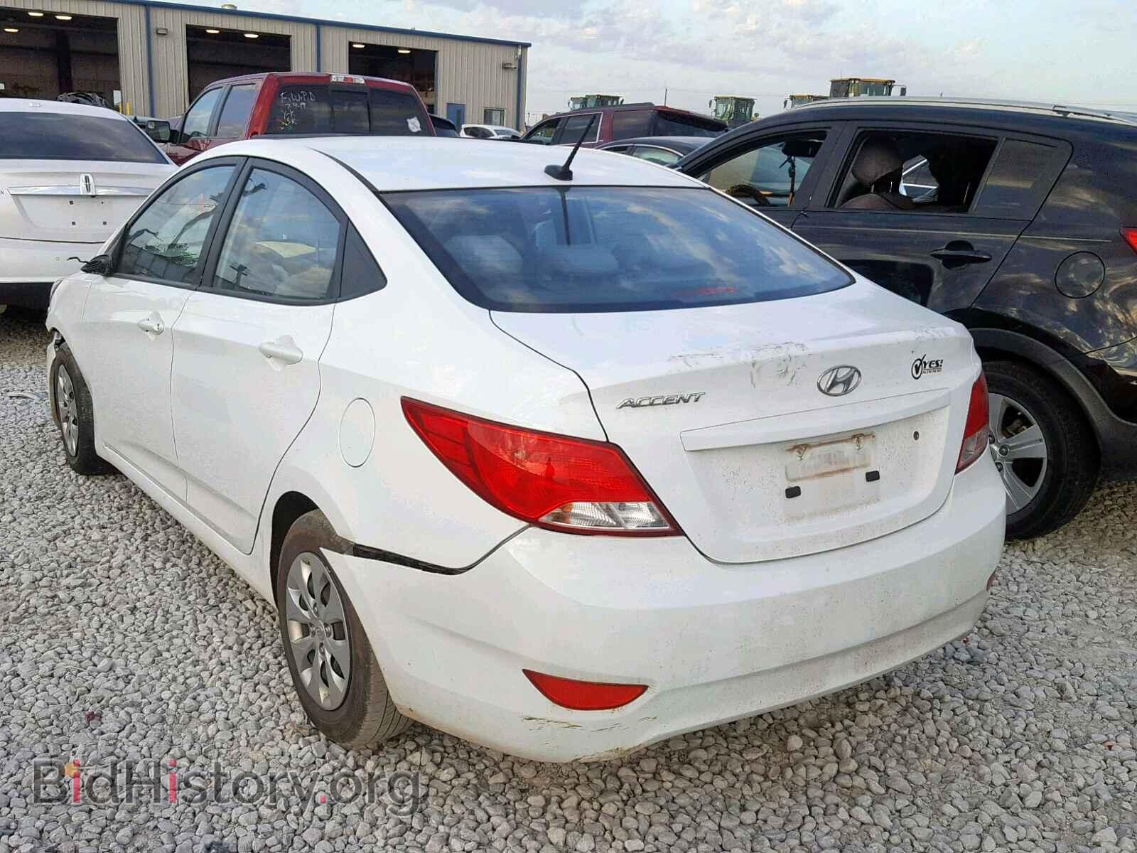 2016 HYUNDAI ACCENT - VIN: KMHCT4AE8GU013387 - Фото 3