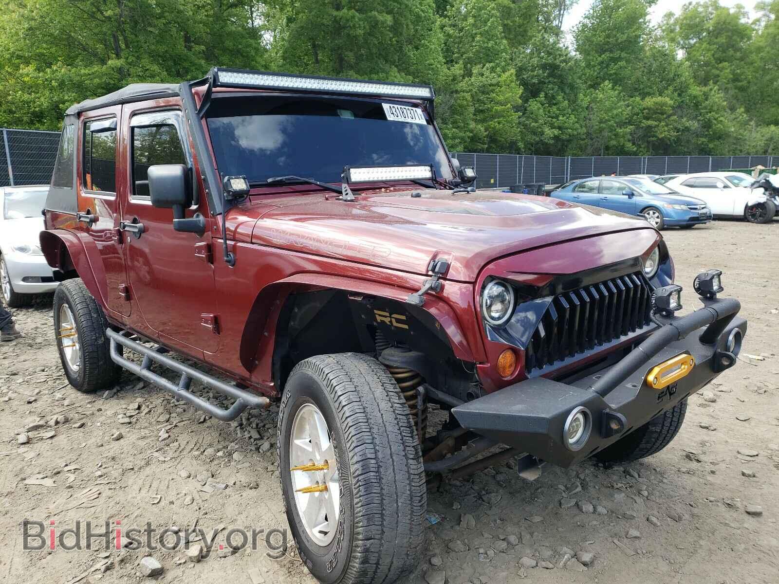 Photo 1J4GA39158L511636 - JEEP WRANGLER 2008