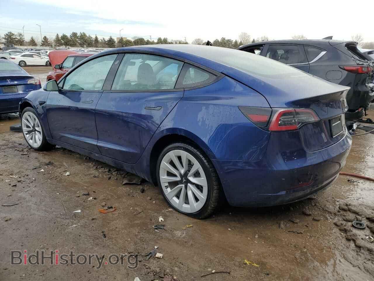 2022 TESLA MODEL 3 - VIN: 5YJ3E1EA0NF369178 - Photo 2