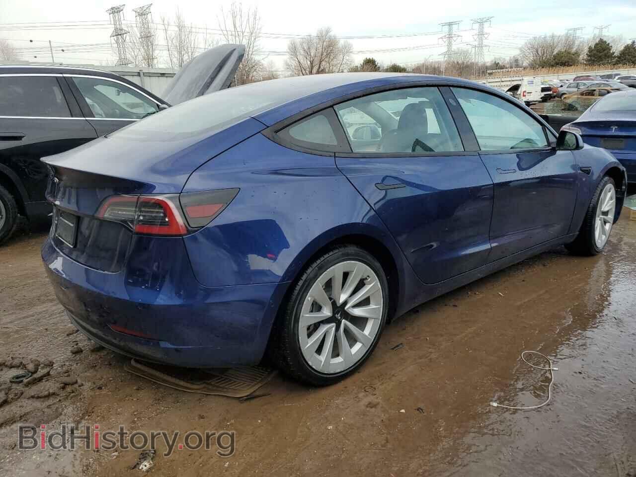 2022 TESLA MODEL 3 - VIN: 5YJ3E1EA0NF369178 - Photo 3
