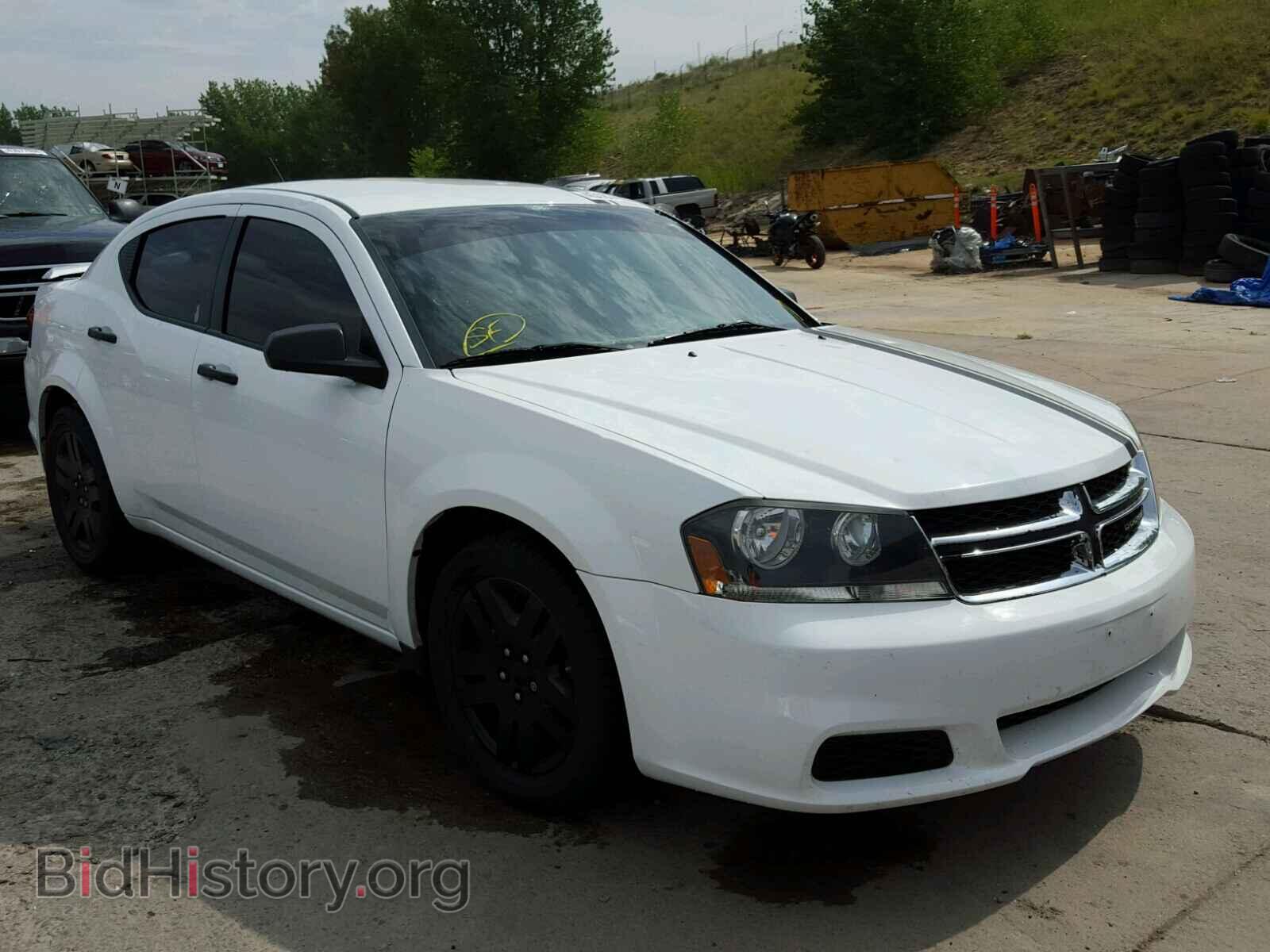 Фотография 1C3CDZAB9EN118357 - DODGE AVENGER 2014