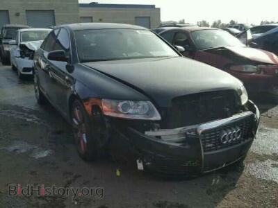 2008 Audi A6 A6 3.2, черный — VIN WAUAH74F18N095667, Copart