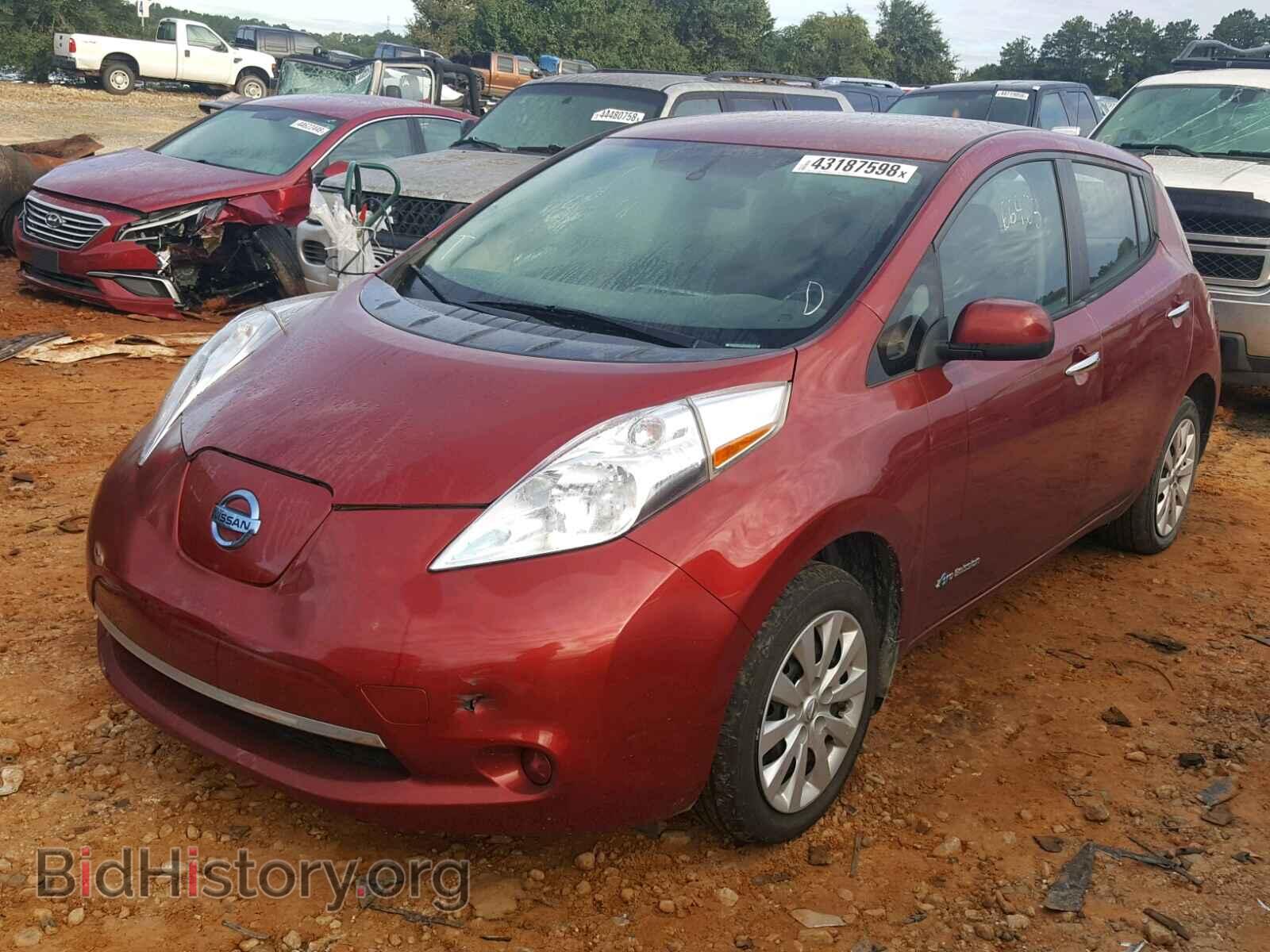 2015 NISSAN LEAF - VIN: 1N4AZ0CP5FC332015 - Фото 2