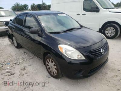 2014 Nissan VERSA Versa S, black — VIN 3N1CN7AP0EL846726, Copart