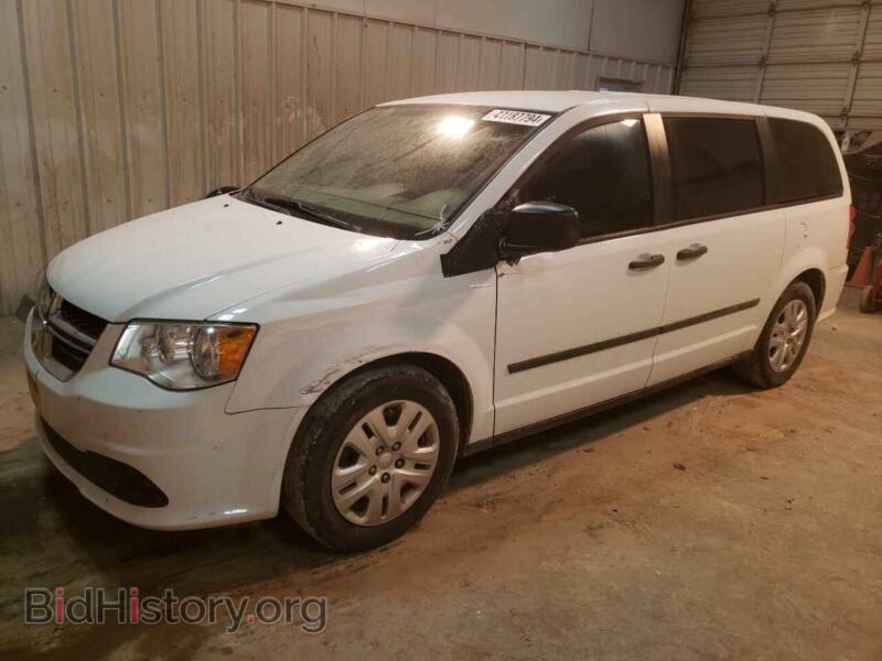 2016 Dodge CARAVAN SE (VIN 2C4RDGBG5GR369094) — фото 1 из 13, Copart, повреждение: бок